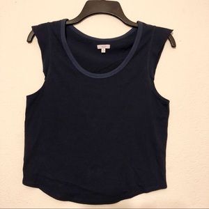Nordstrom Tops - Tavik + cutoff tank in navy blue Nordstrom Tops - Tavik + cutoff tank in navy blue